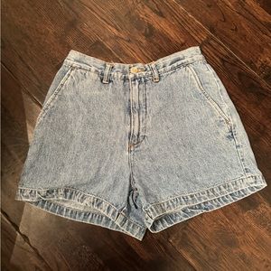 Vintage High Waisted Limited Jean Shorts